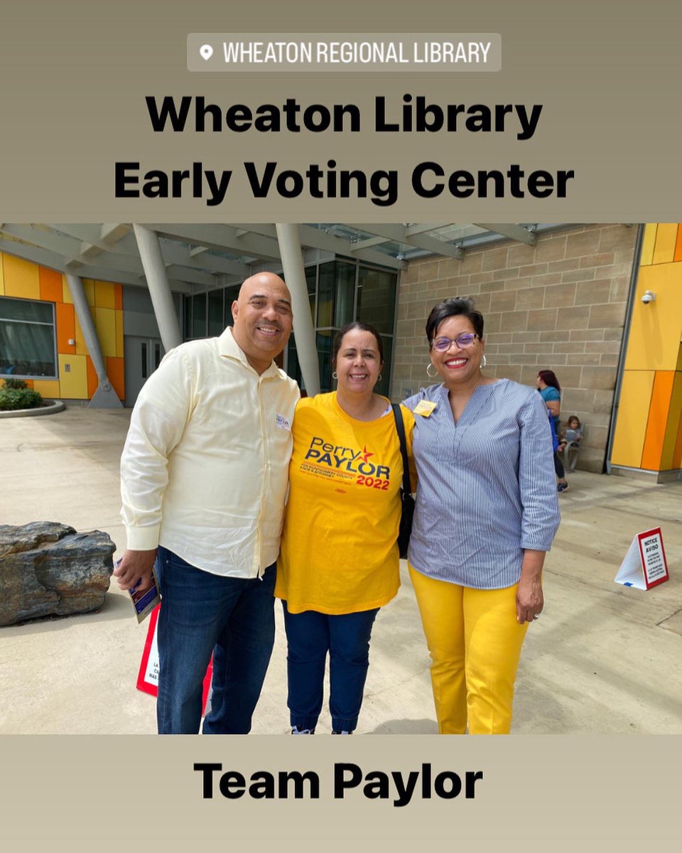 PerryPaylor's tweet photo. We’re making our rounds to say hello to voters and thank our amazing #TeamPaylor volunteers! #earlyvoting #day4earlyvoting https://t.co/p2dqzIj9Mm