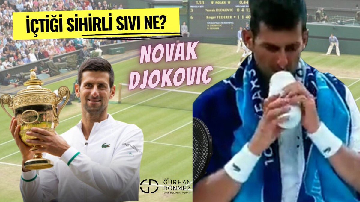 Djokovic'in içtiği o sihirli içeceğin ne olduğuna dair merakları fazlasıyla giderecek bir içerik gelmiş @gurhandonmez hocamızdan. İki çok değerli konuğuyla birlikte akıllardaki soruları fazlasıyla aydınlatmışlar. Çok teşekkürler 🙏 Bir de sürprizi var. youtu.be/CFHnF-NMvxs