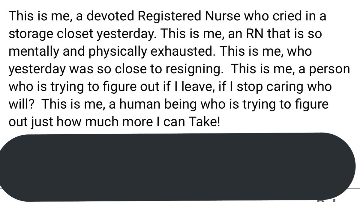 SaintJohnPickle's tweet photo. @NBNU NB nurses are NOT okay https://t.co/txBP3zGpN7