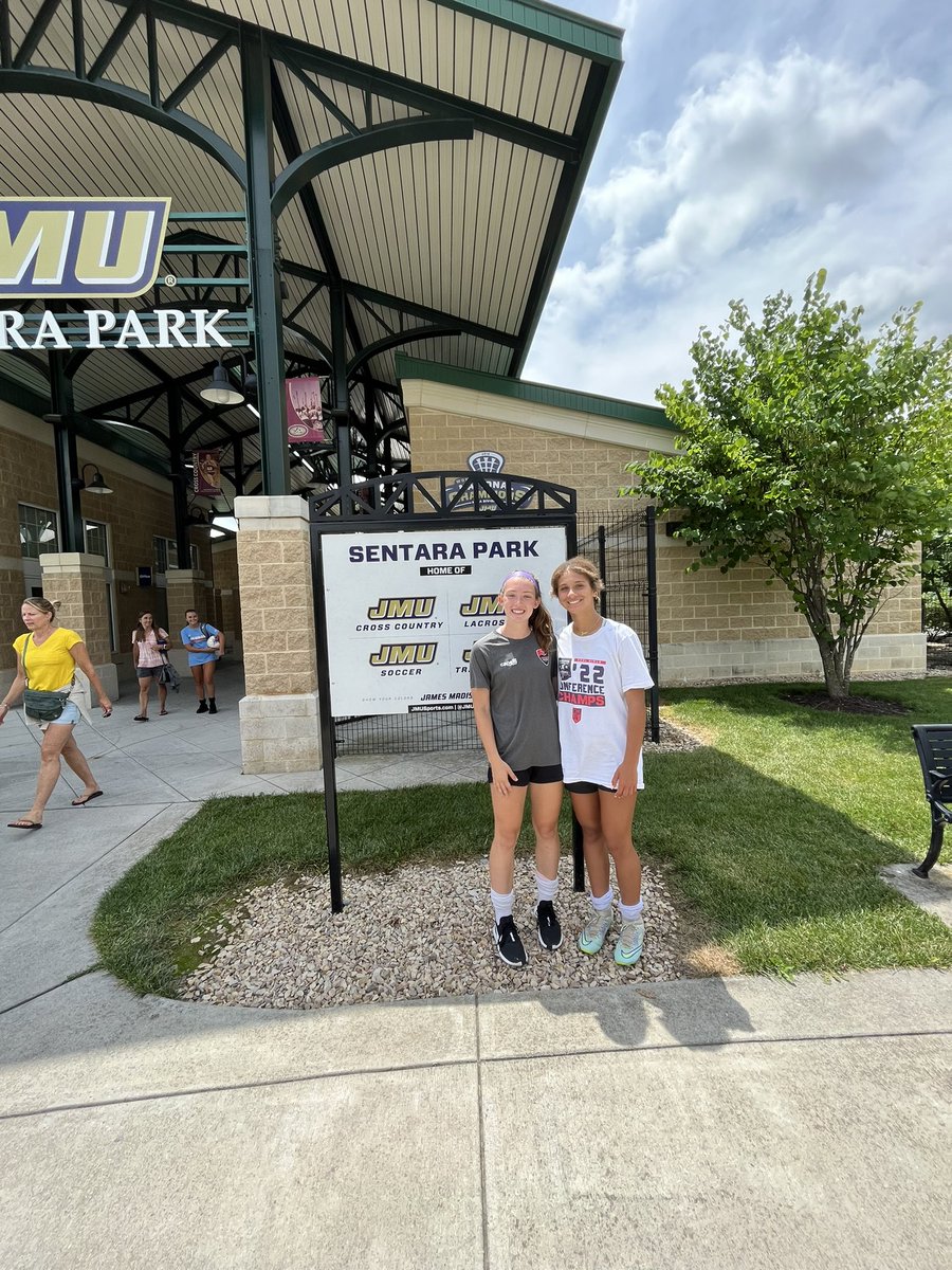 McKenna Newcome (@mckenna_newcome) on Twitter photo Had a great time today at the <a href="/JMUWSoccer/">JMU Women's Soccer</a> ID Camp!! Thank you to <a href="/JoshWaltersSr/">Joshua S.Walters, Sr</a>, <a href="/CoachZvosec/">Devin Zvosec</a>, Coach Donnenwirth, Coach David, and current players for putting on a fun and competitive camp! #GoDukes #uncommon Had a great time today at the <a href="/JMUWSoccer/">JMU Women's Soccer</a> ID Camp!! Thank you to <a href="/JoshWaltersSr/">Joshua S.Walters, Sr</a>, <a href="/CoachZvosec/">Devin Zvosec</a>, Coach Donnenwirth, Coach David, and current players for putting on a fun and competitive camp! #GoDukes #uncommon