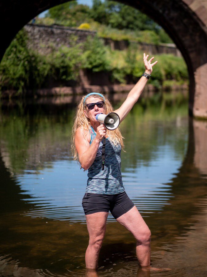 SaveTheWye's tweet photo. The inspirational Angela Jones at the #WYEJULY River Celebration in Monmouth today #2yearstosavethewye #savethewye #monmouth
📷 Photo credit: DrabbleandCo. https://t.co/mOTd5xwyW7
