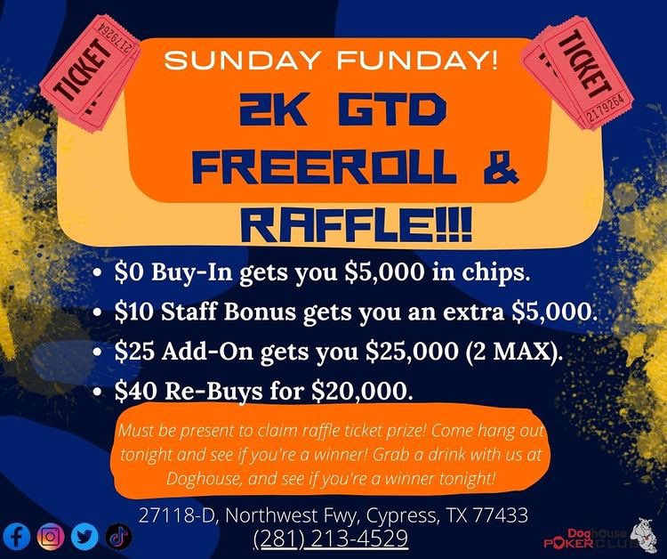 doghousepoker's tweet photo. Tonight! Come out to Doghouse and see why the games ran til 8:15AM! https://t.co/yxSyWRvl16