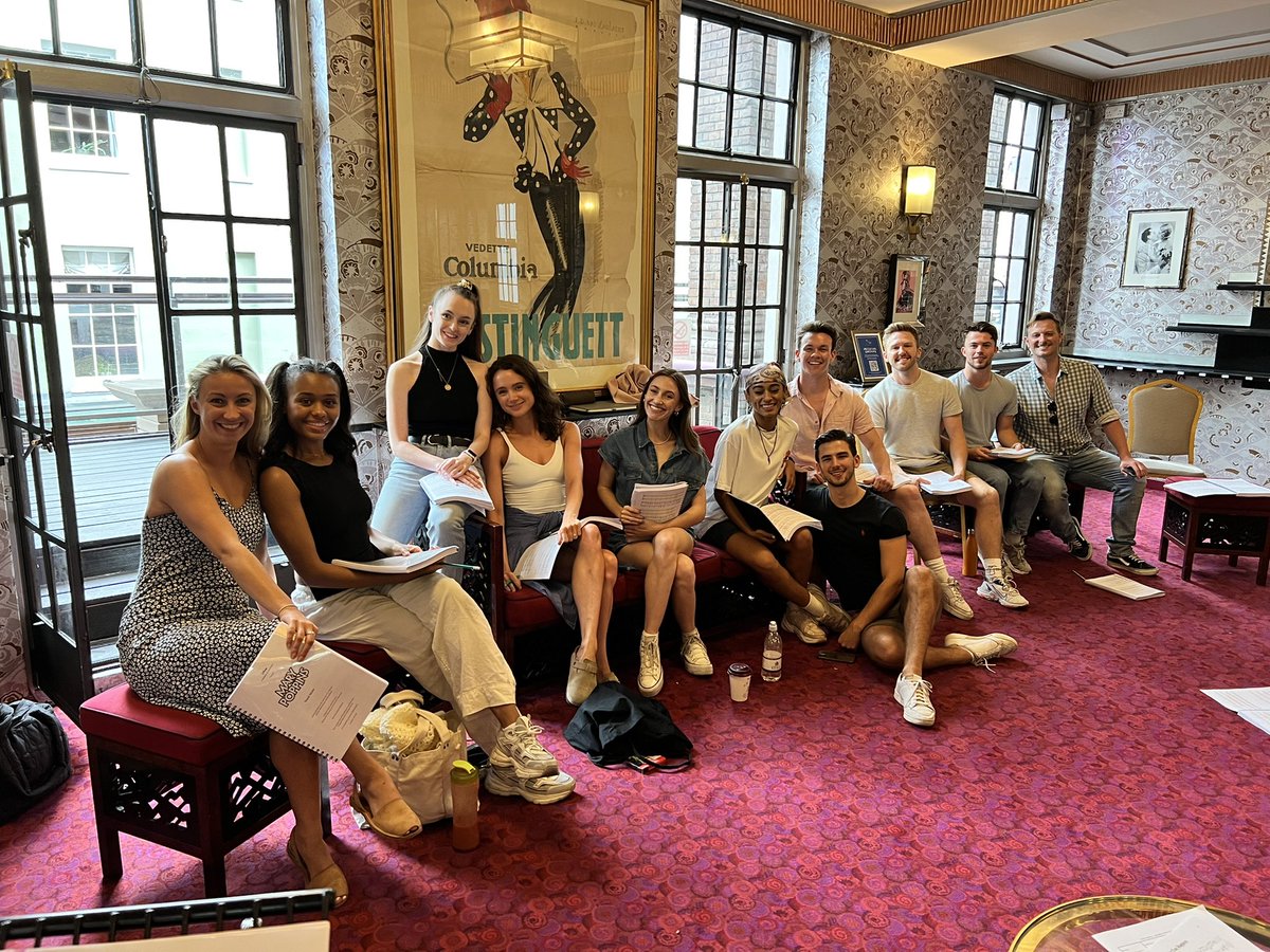 First week of rehearsals with the wonderful new cast members joining <a href="/MaryPoppins/">Mary Poppins Musical</a>, who are sounding amazing! #MaryPoppins #whatsonstage #westend #castchange <a href="/BroadwayWorldUK/">BroadwayWorld UK</a>