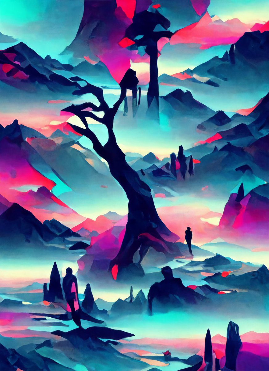 meteor_labs_'s tweet photo. Landscape Series: the trees

This issue applies contrast on relatively soft colors. Light and dark  rendering enables rich structures and diverse backgrounds. Ever wonder how many different trees our in-house AI creates? Come create your own NFT trees and forest!
#nft #NFTartist https://t.co/Ie4RjxEfV4
