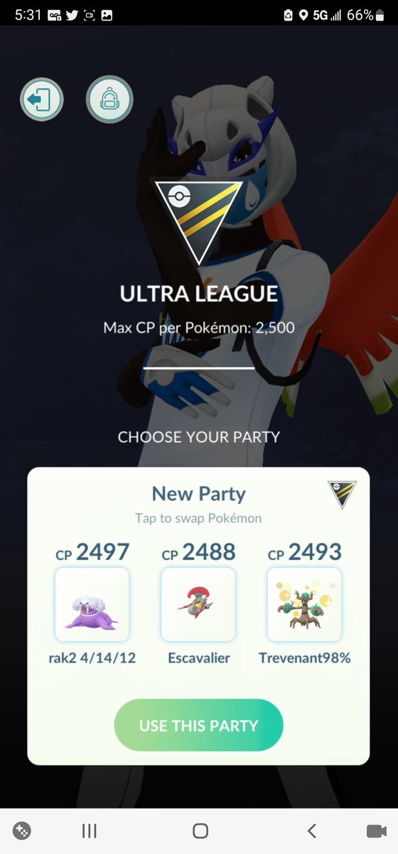 josephcup18's tweet photo. #pokemonGo  #GBL #pvp my teams for the ultra league and for the great League feel free to comment let me know what you guys think or would change around of course it's double moveseted and I use the best moves from Google #letzGO  #gobattleday #gobattleweekend #20sets  🚳🚯📵 https://t.co/3sLYBq9u4q