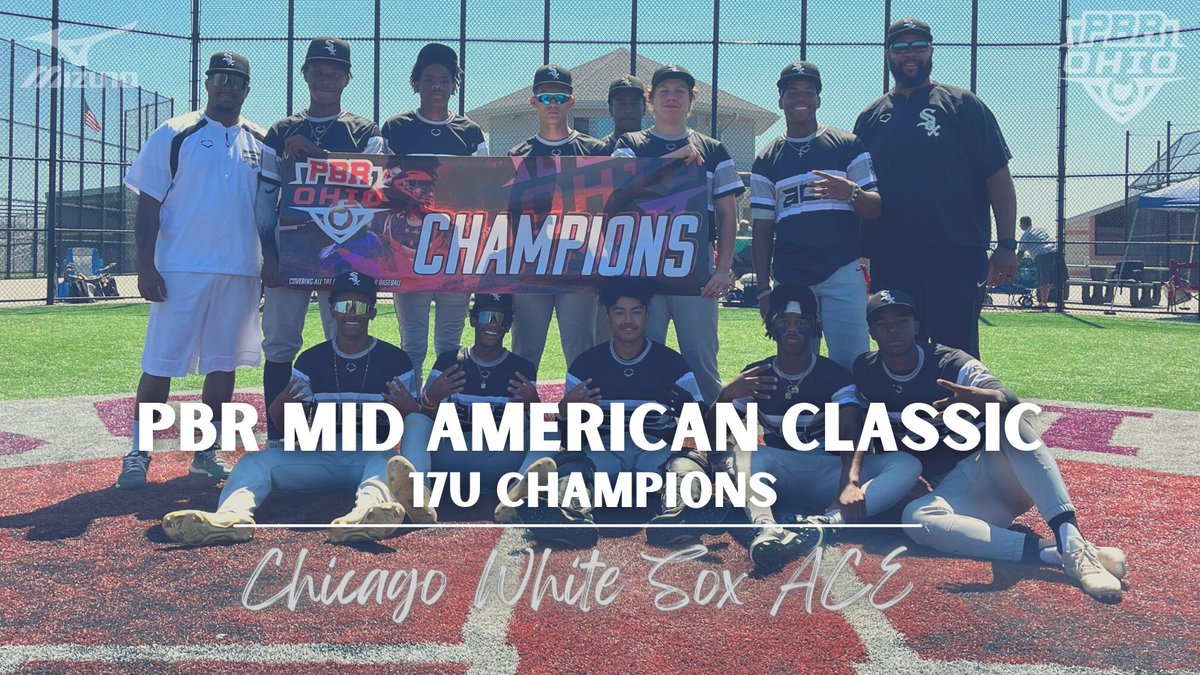 🏆PBR Mid American Classic🏆
🏅17U Champions🏅

Chicago White Sox ACE
<a href="/WhitesoxAce/">White Sox Amateur City Elite (ACE)</a>

Championship Game MVP 
<a href="/charlielazo13/">Charlie Lazo</a>