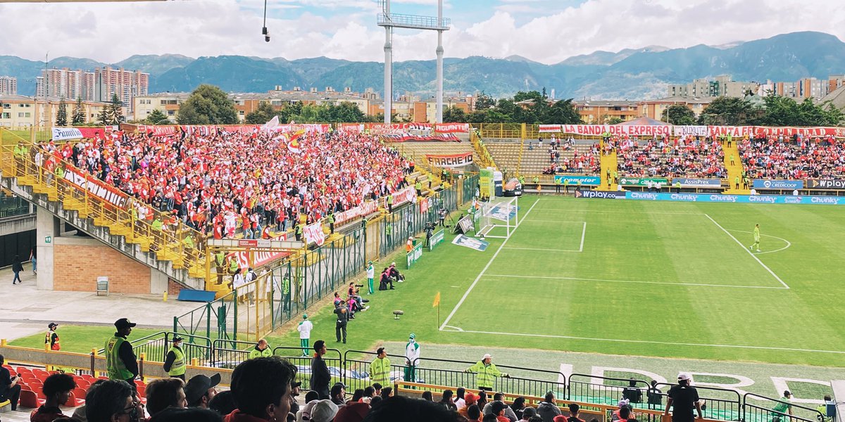 🏟 Estadio Metropolitano de Techo
📍 Bogotá

2022-II (1/1)
#VamosSantaFe 🦁❤️🤍