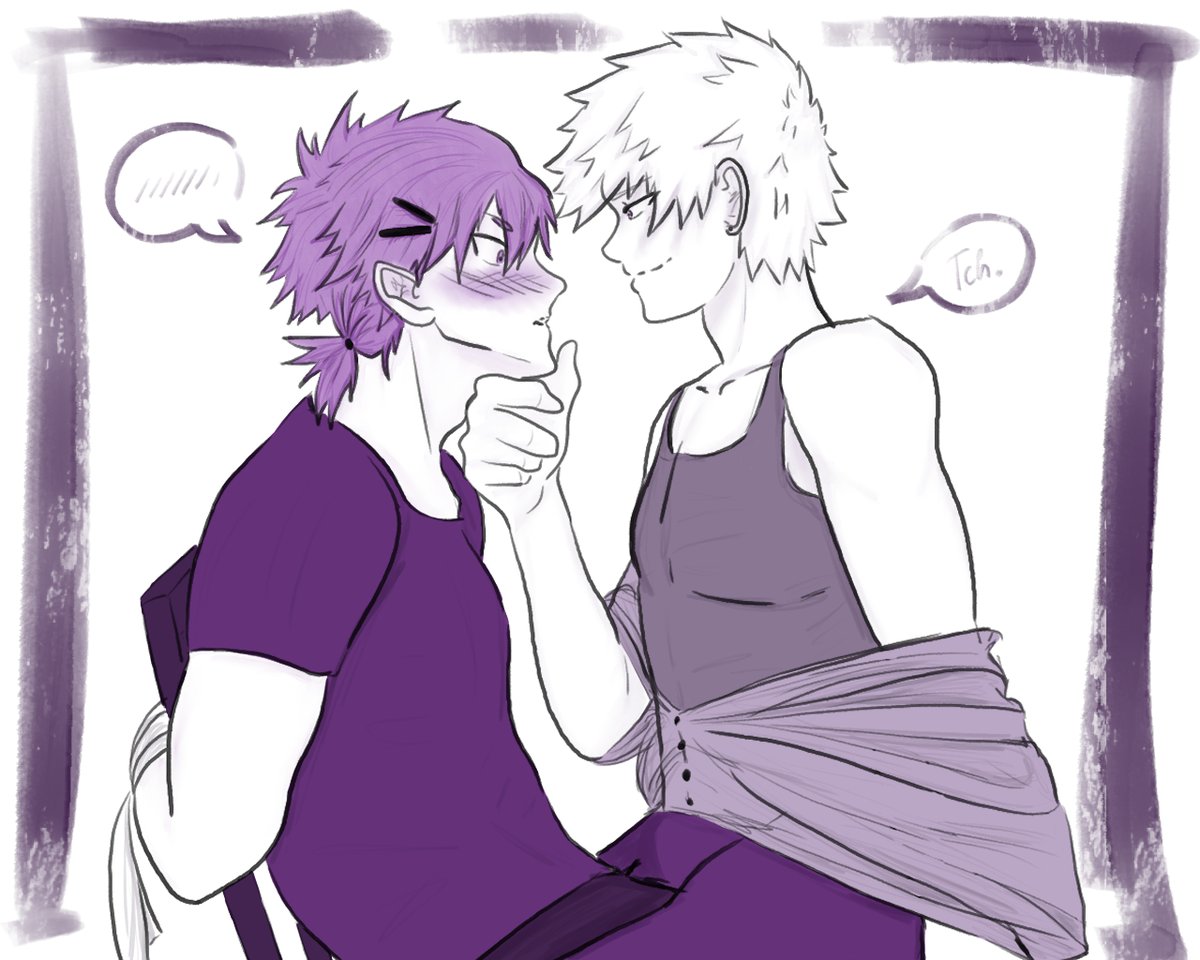 2Nikiangel's tweet photo. [#BNHAPrideMonth2022 | @BNHAPrideMonth]
[SFW | Day 16 - Flirting]

“Too bad…” Bakugou brought his mouth to his ear and whispered, “I can’t flirt so this didn’t really do anything to you.”

#kiribaku #krbk https://t.co/fUlgRAJGp2