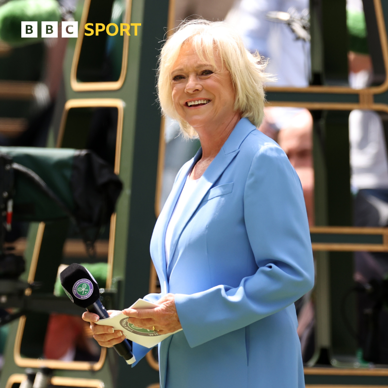 BBCSport's tweet photo. Ok, we admit it... we LOVE a montage at BBC Sport.

And this one, paying tribute to a true broadcasting superstar, is a must-watch.

Thank you, Sue Barker. ❤️🎾

#BBCTennis #Wimbledon