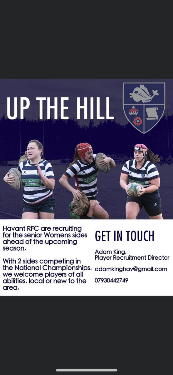 Havant Women RFC (@havantwomensrfc) on Twitter photo 