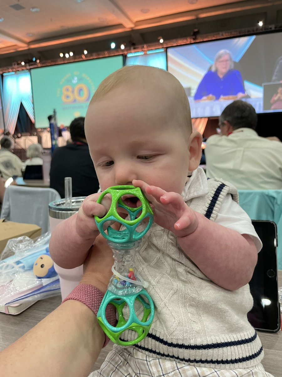 EricaPomerenk's tweet photo. Madame President, Youngest Deputy Finnegan, I move we have playtime” #gc80 #EpiscoFinn https://t.co/fbjhpGhNYC