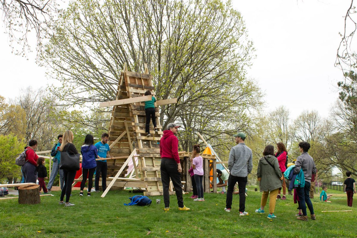 Are you free next week? Help build a pop-up playground with <a href="/TinyWPA/">TinyWPA</a>! They're creating a temporary play space at FDR Park while we wait for a new playground in 2023.

Community Build Sessions:
Tues-Fri, 7/12-15 | 11AM - 5PM
Sat 7/16 | 10AM - 1PM
Mon-Wed, 7/18-20  | 11AM - 5PM
