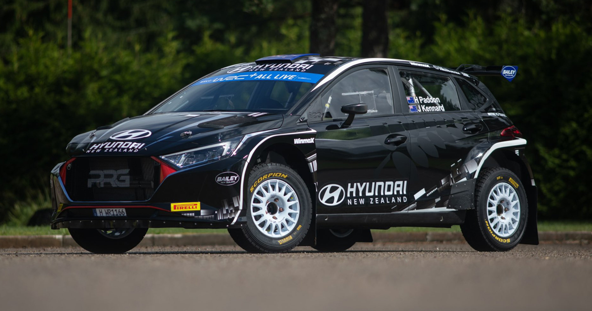planetemarcus's tweet photo. #WRC @HaydenPaddon i20 Rally2 colors for #RallyEstonia ► https://t.co/FEGcVAZH7X 

#GoPaddon https://t.co/BZckXiclyR
