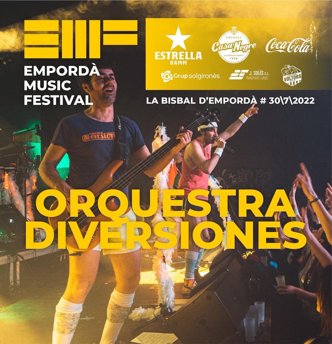 Voltors La Bisbal (@voltors) on Twitter photo <a href="/di_versiones/">orquestradiversiones</a> DISSABTE 30 JULIOL a L’Empordà Music Festival. Compra ara la teva entrada anticipada a empordamusicfestival.cat/entrades RT🙏🏼☺️ <a href="/di_versiones/">orquestradiversiones</a> DISSABTE 30 JULIOL a L’Empordà Music Festival. Compra ara la teva entrada anticipada a empordamusicfestival.cat/entrades RT🙏🏼☺️