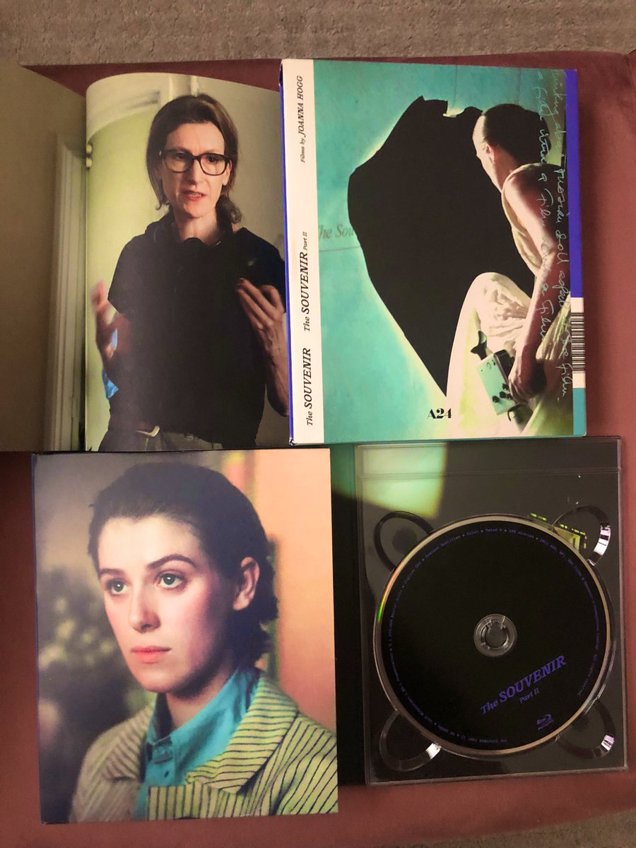 Although she’s not new but an arthouse female auteur, a highlight of Joanna Hogg’s newly out The Souvenir 1&amp;2 bluray for me is a 40-minute docu of exec producer Martin Scorsese gushing over &amp; championing Hogg’s striking vision.