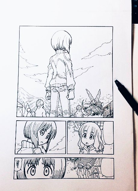 マンガPartも描いてるヨー 