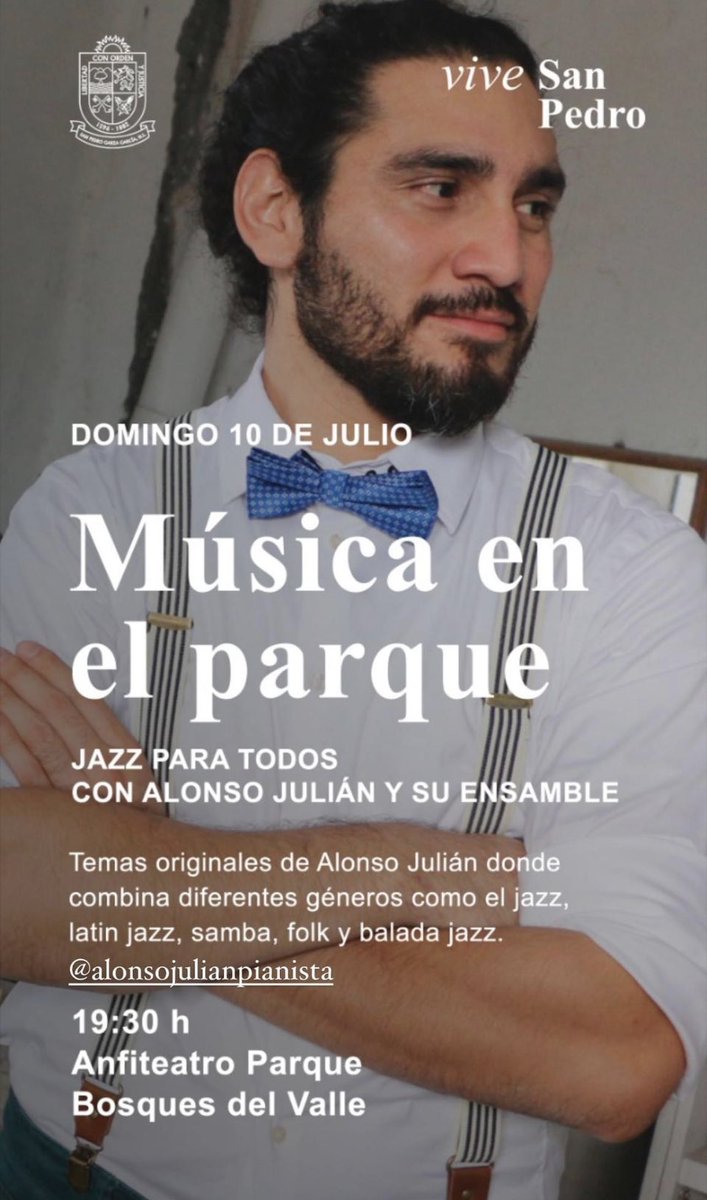MAGS_SP's tweet photo. #HOY Jazz ! 🌳 #ParqueBosques 7:30 pm #SPGG https://t.co/LG7pAR5OdQ