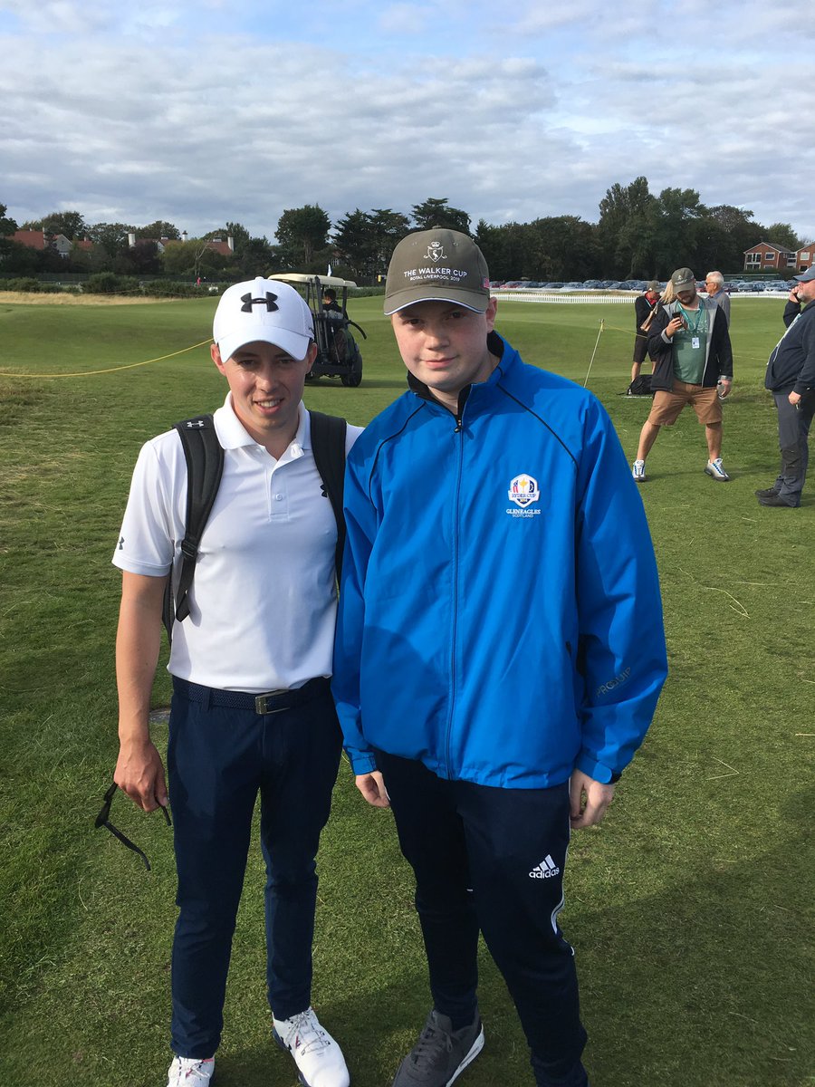 At the 2019 Walker Cup I told <a href="/MattFitz94/">Matt Fitzpatrick</a> he would win a major one day. This week I travel to the open where he is fresh off the back of a win at the US Open. Just saying