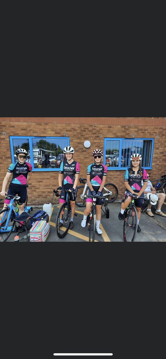amy_harvey_'s tweet photo. What a team!🤩 So pleased to have 2 of my teammates finishing🥇🥈, an 11th for me, and 16th for @InglisHope at the National Team Cup Series. As a team we came 🥇overall today too! Hope all the riders who came down in the horrific crash in the final 500m are okay! https://t.co/pIUdU6XZ7r