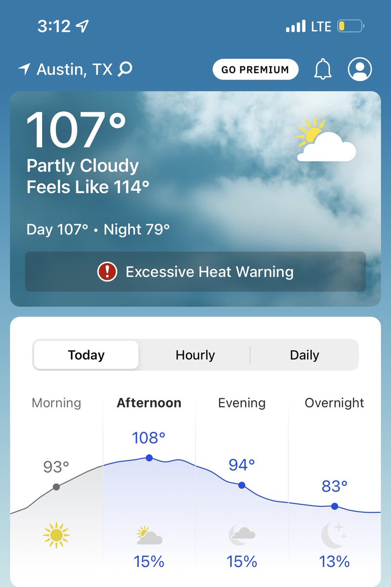 klefrancois's tweet photo. my family in MA: how’s your first Texas summer?
Me: 🫠 https://t.co/HTcJ16bQke