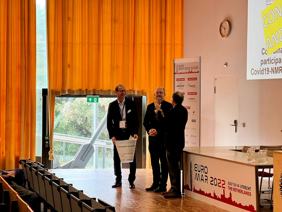 Congratulations to 'Ernst Award' winner Harald Schwalbe!