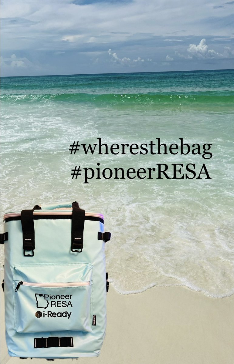 WCrespo14's tweet photo. @PioneerResa Thank you for allowing @CurriculumAssoc to be part of a wonderful conference. Looking forward to the continued partnership. The cooler bag is a hit!! My bag just returned from #destin &amp; now headed to #jekyllisland GAEL2022 #wheresthebag #pioneerRESA #summer #ireadyga https://t.co/C9XFVDx1km