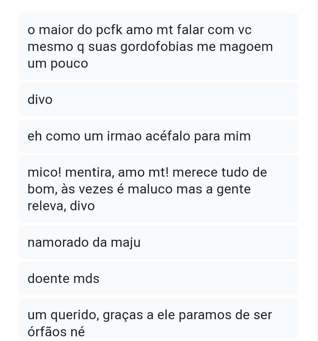 pcfksquad's tweet photo. E DANDO CONTINUIDADE temos ele que DEU O QUE FALAR: nico @oftdrew. injustiçado, gordofobico, divo, irmao acéfalo sao alguns dos adjetivos atribuidos ao nosso juliano floss made in nordeste. "sentava em vc" EITA! sera que foi ele proprio quem disse isso? 👀 E NAMORADO DA MAJU?? 👀 https://t.co/d0mFAjuBrX