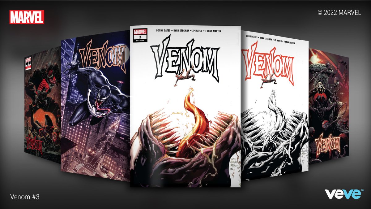 veve_official's tweet photo. The first appearance of Knull, the King in Black!
@Marvelβs Venom #3 drops with five cover rarities on Tue, 12 July at 8 AM PT.
#MARVELxVeVe https://t.co/cBDHghfwlb