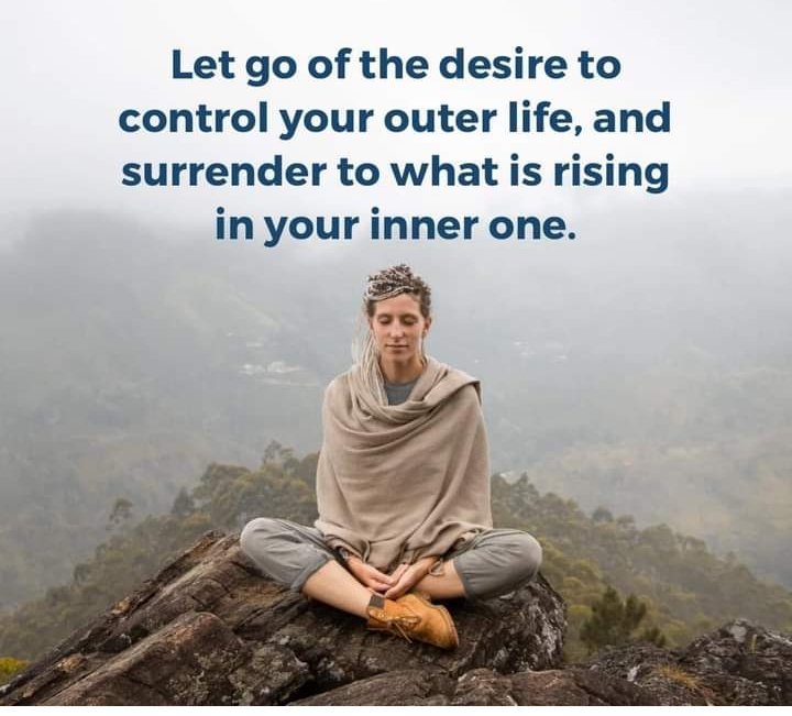 bruce_Mugoh's tweet photo. Let go of the desire to control your outer life, Surrender to what is rising in your inner one.. https://t.co/n2VOf3SbMC