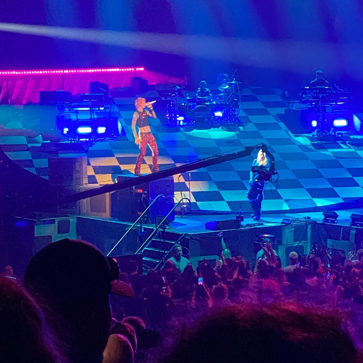 Kayleighgray728's tweet photo. What a night 💕 One I will never forget! 🤍🖤 Hands down best concert 🎸 #MGK #machinegunkelly #MainstreamSelloutTour #KansasCity https://t.co/1TidzK2FmE