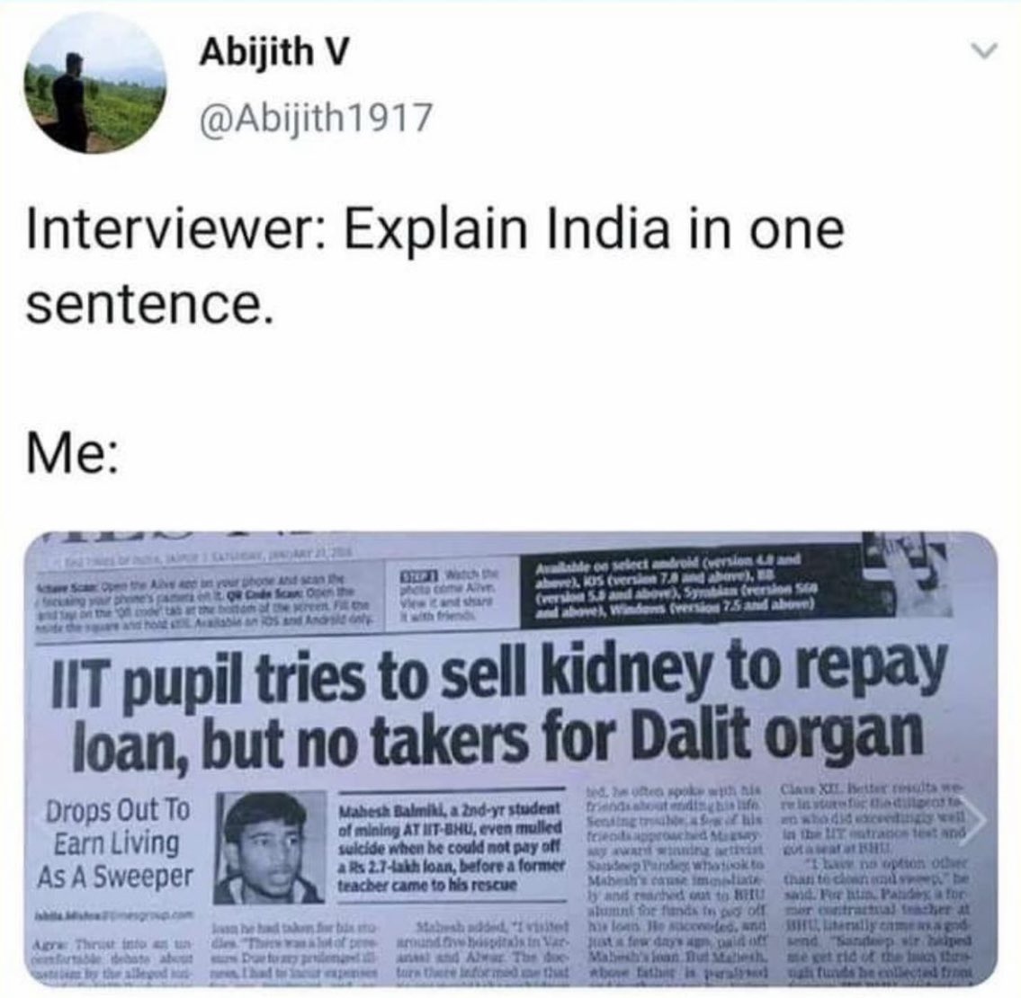 shabnam_surita's tweet image. Bitter truths. 
#india