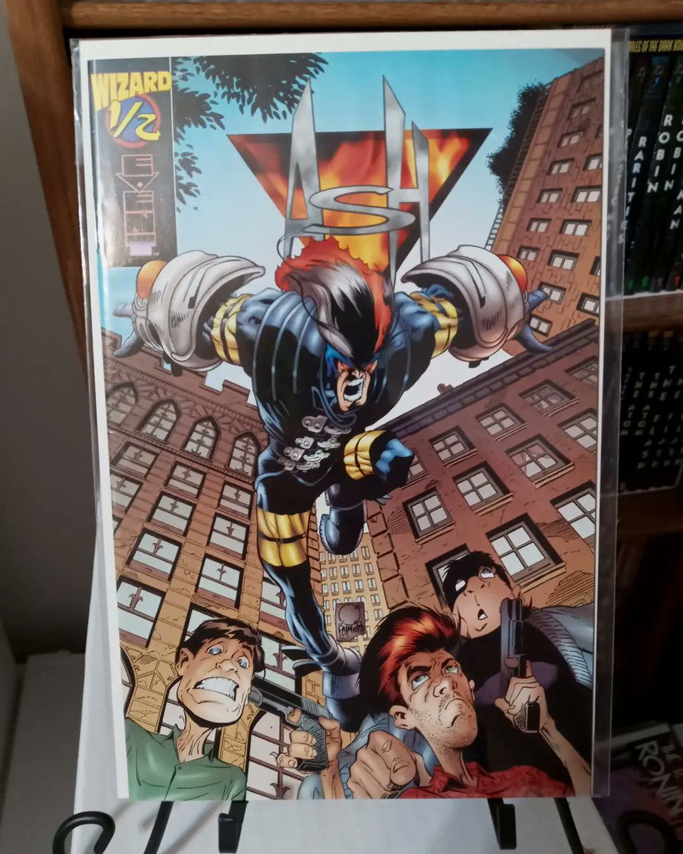 Superjerry13's tweet photo. I really miss when @JoeQuesada did monthlies, those were the years! Can we get more Ash @jpalmiotti, please? I have money :) #eventcomics #ash #90scomics #wizard #wizardtheguidetocomics #SundayFunday @WizardsComics @1JohnLivesay @comic_old @ComicBookPaper @Retro_History_z https://t.co/wOyp9t9w9V