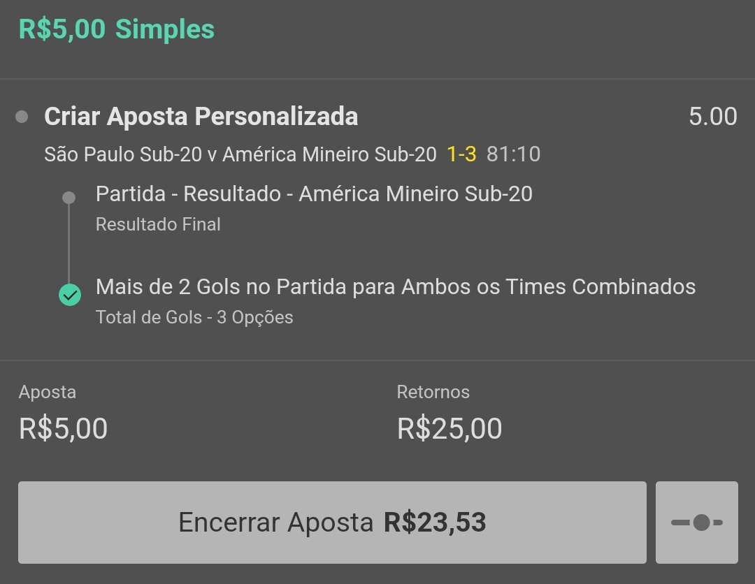 Dantas_UFCbr's tweet photo. Muita atenção deve ser dada ao América MG Sub - 20. Os moleques são muito bons e a Bet365 tem subestimado bastante.
3x1 no Flamengo e 3x1 no São Paulo até então...
Fora outros resultados, vale uma atenção.
#BaseTips
#Sub20 https://t.co/5Z1WzKThE5