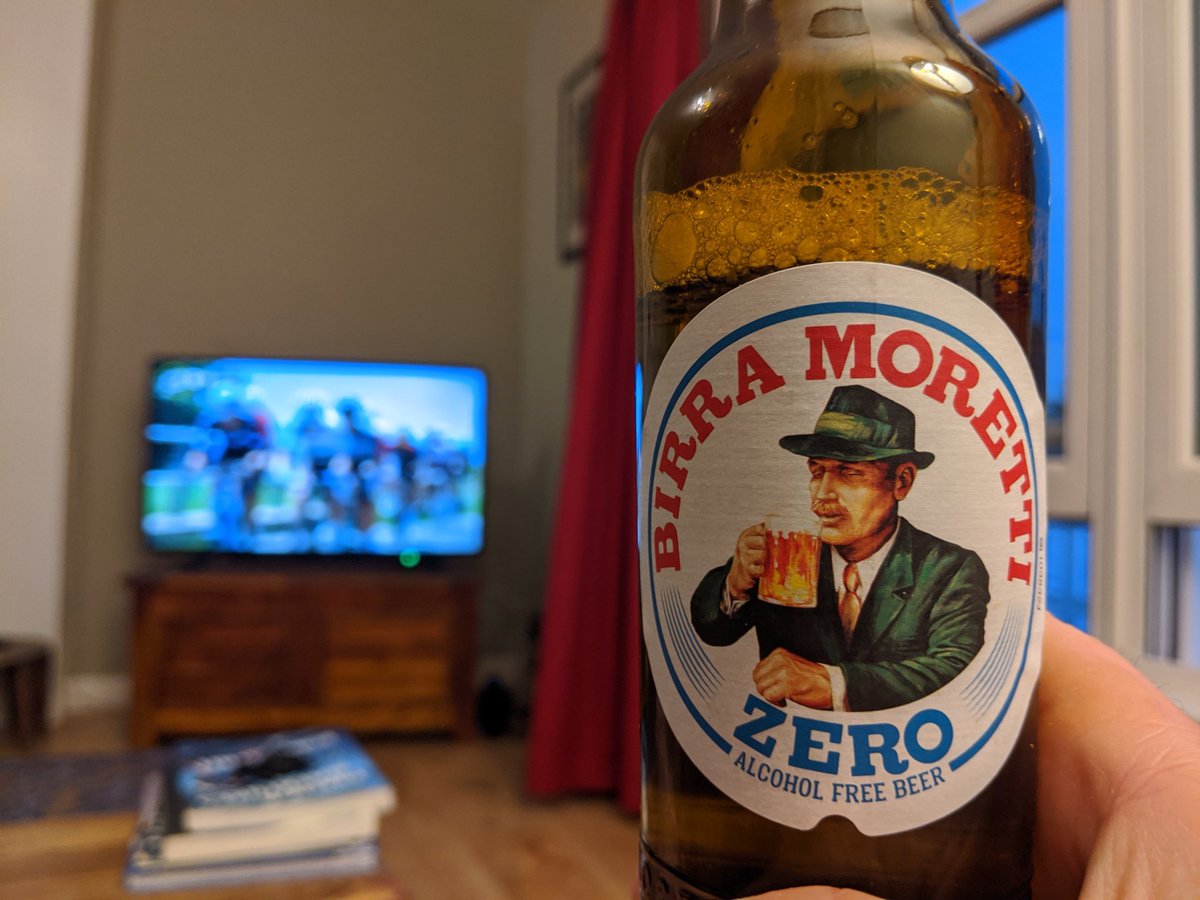 gregmelia's tweet photo. When you sit down to watch the #TourdeFrance with a beer you've just bought and ... awwwww feck it.
#fakebeer #letsaddvodka https://t.co/Mum1YDXvU3