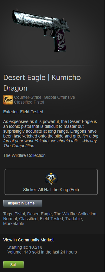 Impulse219's tweet photo. And another dragon has joined!

Desert Eagle | Kumicho Dragon 🐲🀄️

☑️Retweet
☑️Follow me and turn on notifications 🔔(show proof)
☑️Tag a person and say why he is special ♥️ (you can meme them too 😂)

That's all! Rolling in 48 hours ,good luck! ♥️🍀 https://t.co/BDDOOGDRL7