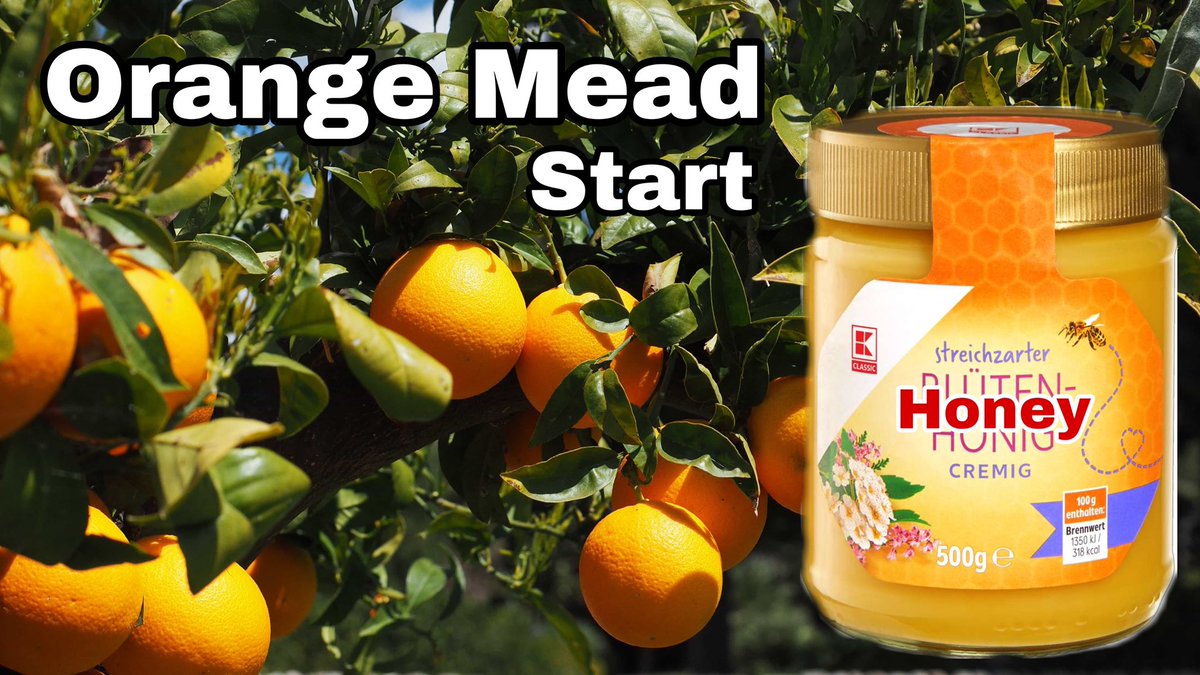 AdalhelmLP's tweet photo. Today I start a orange mead.
Subscribe and follow me for more 

https://t.co/LEV4gY7Ful

#mead #wine #diywine #diymead #youtubechannel #smallyoutuber #brew #honey #meadmaking #winemaking #YouTube #youtube https://t.co/p2J5Sx2abs