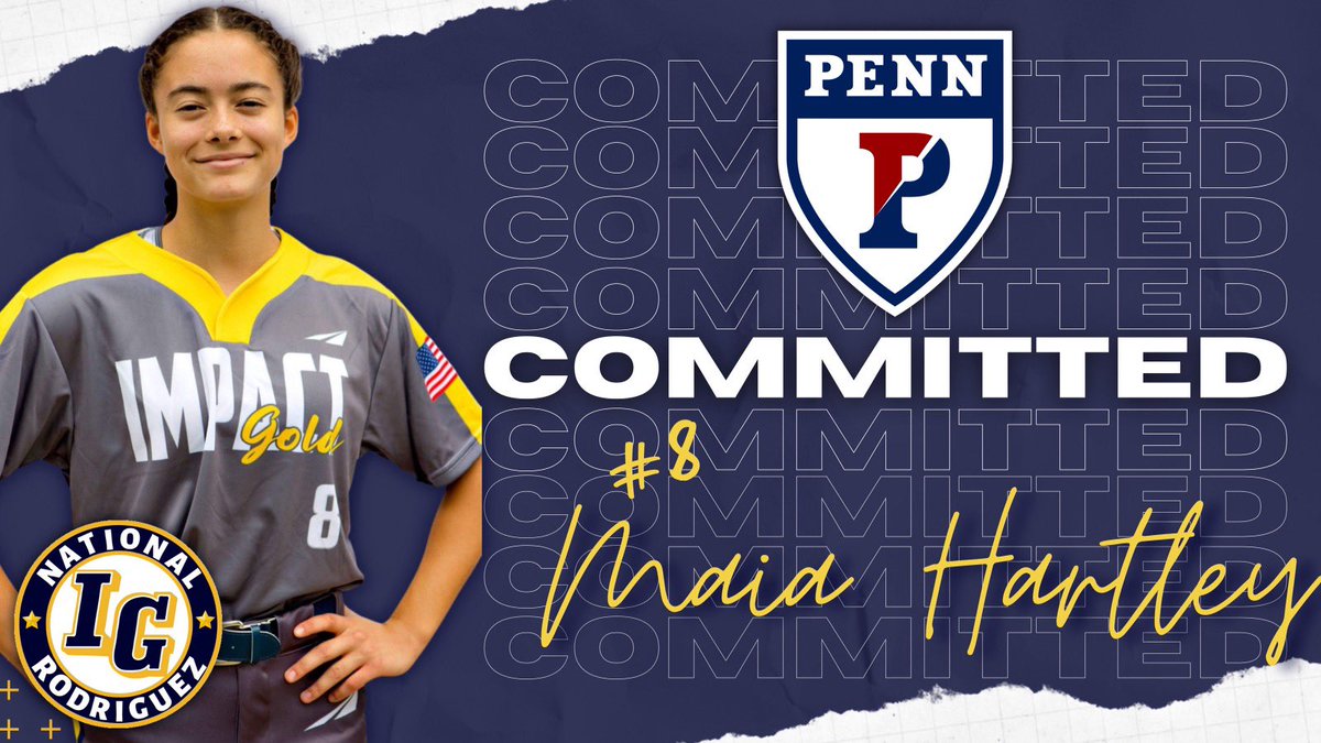 Impact Gold 18u National - Rodriguez (@oldacct18uignr) on Twitter photo A huge congratulations to <a href="/maiahartley23/">Maia Hartley</a> and her family on her commitment to UPenn!! We are beyond proud of you!! #betheimpact A huge congratulations to <a href="/maiahartley23/">Maia Hartley</a> and her family on her commitment to UPenn!! We are beyond proud of you!! #betheimpact