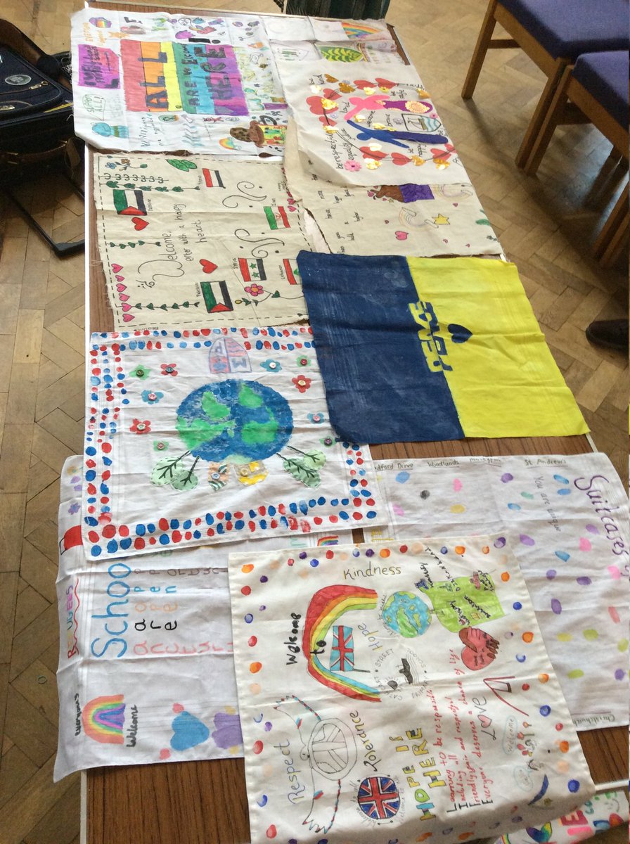 And a massive thank you to @Clarkrc5 for executing this amazing Travelling Suitcase project  for #refugeeweek2022 We are very honoured to have you a part of our education team 💯 What a journey it has truly been!  #RefugeesWelcome #TravellingSuitcase