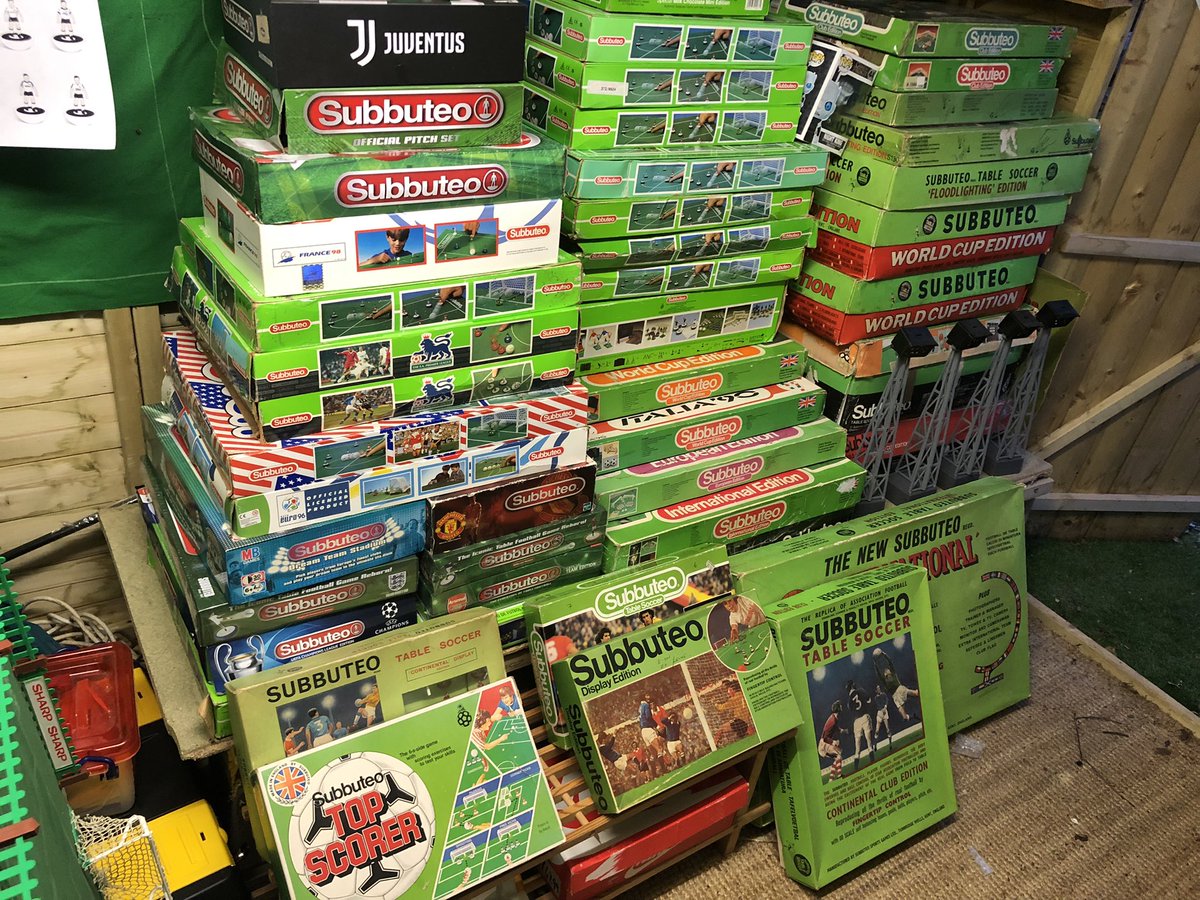 #subbuteo box sets , still seeking out reasonably priced Targetman, Sport Billy, Munich and Indoor