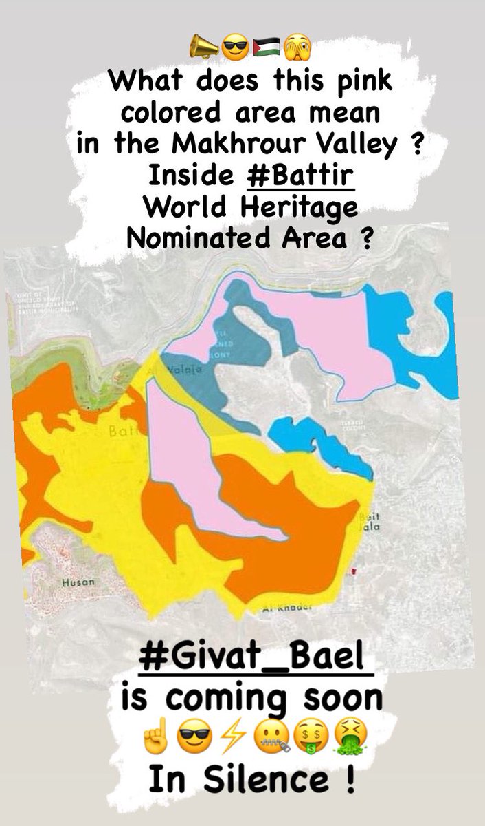 JdSalachas's tweet photo. 1O ANS PLUS TARD : MERCI POUR LA COMMUNAUTÉ VILLAGEOISE DE #BATTIR PLUS QUE JAMAIS EN TRÈS GRAND DANGER.
#GIVAT_BAEL Très très organisés tous ces crimes 📣😎🇵🇸☝️🔎🗺🤢 #GivatBael C’est pour mi-Juillet ! 🤦🏻♀️Tout l’monde s’en fout👇
https://t.co/FFsIluXDXO https://t.co/bHxJmdqzq8