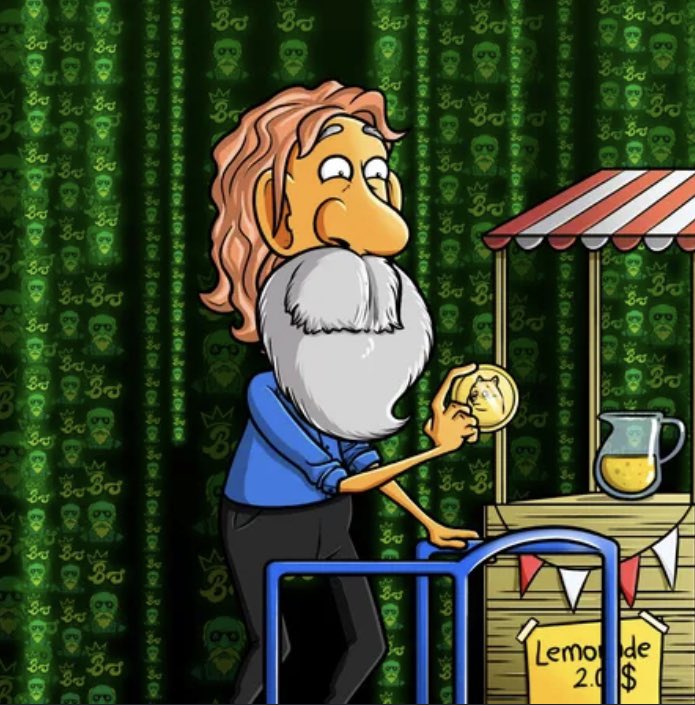 Want to do a giveaway with my bro <a href="/RoseRunna/">RoseRunna | Carkayous</a> !!! Only rules !! 
Retweet and like this tweet! 
Tag 3! 
Make sure your following <a href="/RoseRunna/">RoseRunna | Carkayous</a> !!! 
One person will win this <a href="/BoomerSquadNFT1/">BoomerSquad & PUUSH</a> !! See you in 21 hours !!