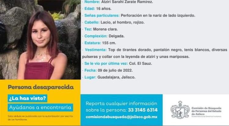 manmoza's tweet image. Se agradecería compartir @BusquedaJal