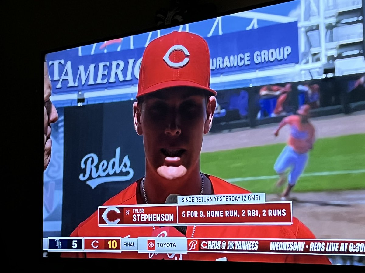 SirBoywonder513's tweet photo. #BestCatcherInBaseball #TySteve #Reds https://t.co/KBk3K63Ysw