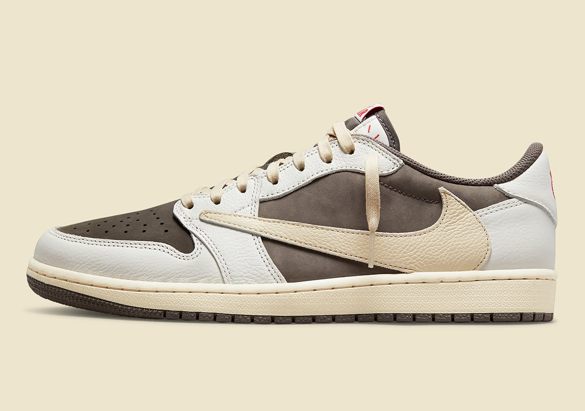 SneakerHeadDrop's tweet photo. Travis Scott’s Air Jordan 1 low “reverse mochas” set to be released this July 21st https://t.co/FdXdnoA5Lr
