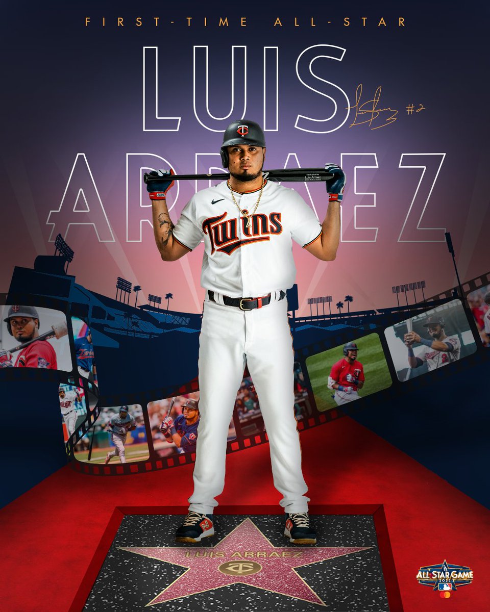 Twins's tweet photo. LUIS ALL-STARRAEZ ⭐️ https://t.co/iRmNrKgaNH