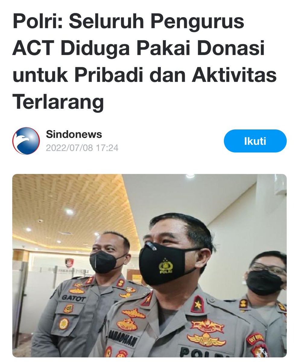 4ntiHo4x's tweet photo. Miris!!

Pendiri &amp; pengurus ACT penipu ulung..
#ACTKadrunRadikal https://t.co/hF7TyGdnKR