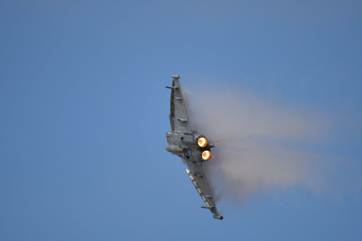 #typhoon #SouthportAirShow #RAF typhoon display at southport airshow great day all round