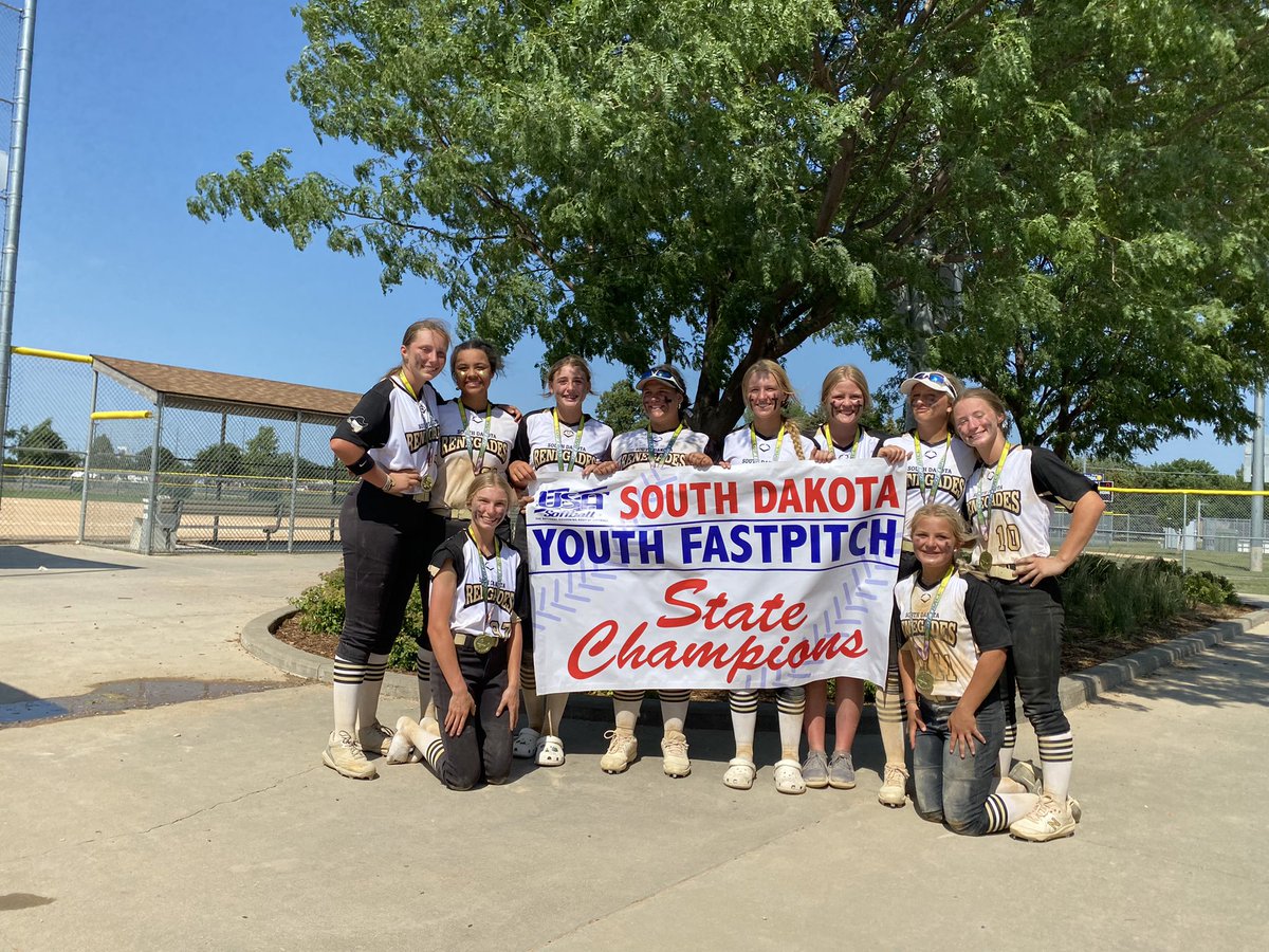 14u A South Dakota State Champions! It wasn’t easy but they fought hard and preserved! Way to go Renegades!
