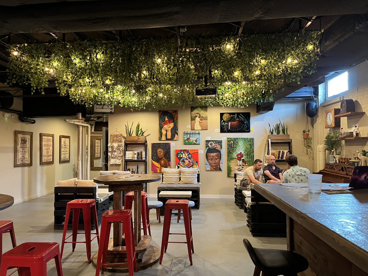 BarredinDC's tweet photo. Made it to @Chacho_USA distillery which is a great little spot. If you order a $9 cocktail you get a tasting of the @Chacho_USA liquors https://t.co/pCv1rIMsJX