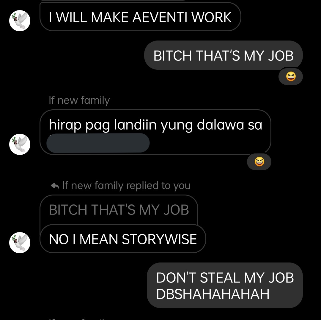 Zphyyrs_moved's tweet photo. Appreciate the friend who feeds your uncommon brainrot 🥲 my partner in crime has been feeding me Aeventi brainrot since the start 😭❤️ https://t.co/37n6XuluiO